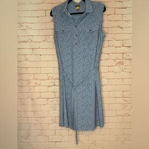 Eddie bauer Travel dress, cool in the heat, dries quick! XL blue